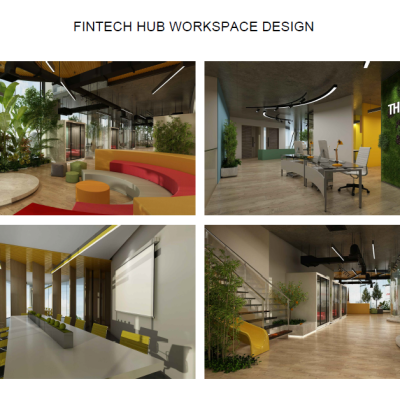 Fintech Hub Workspace Design